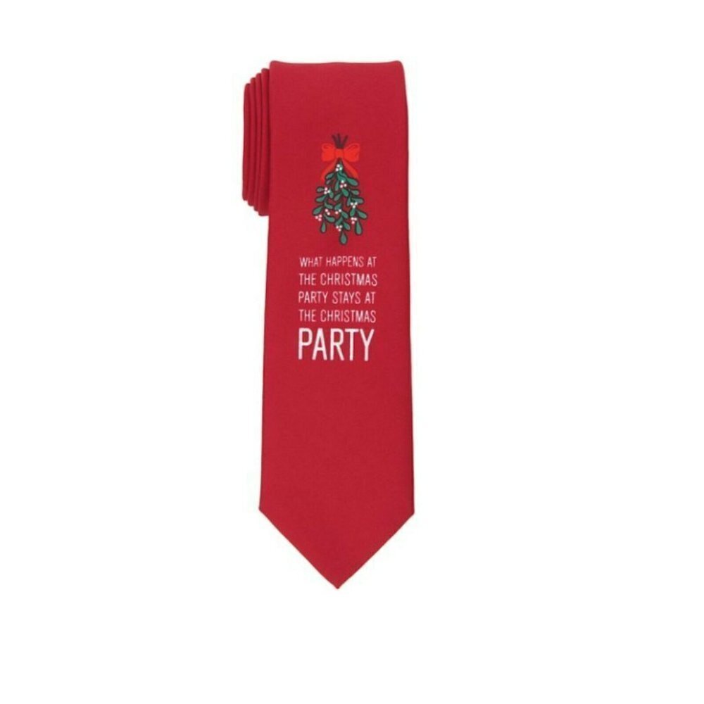 Clearance!💎5/$25 NWT St. Nicholas Square Men's Neck Tie Holiday Christmas